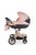 POLLY 2IN1 Babakocsi SZETT:Sport+mózes+kistáska PINK