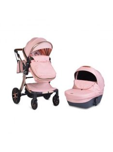 POLLY 2IN1 Babakocsi SZETT:Sport+mózes+kistáska PINK