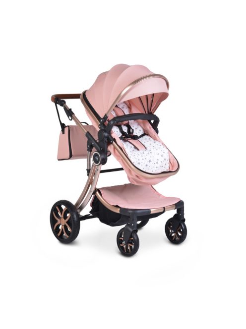 POLLY 2IN1 Babakocsi SZETT:Sport+mózes+kistáska PINK