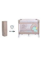 Moni Giant járóka összecsukható BÉZS/SZÜRKE