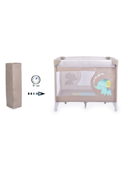 Moni Giant járóka összecsukható BÉZS/SZÜRKE