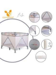 Cangaroo Boho járóka zippes kibújó bézs