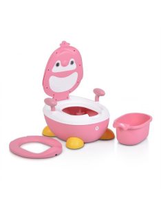   RIKO bili pingvin karfával, talpakkal, kivehető tartály PINK
