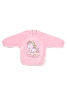 TEA TIME előke hosszú ujjas PINK