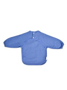 TEA TIME előke hosszú ujjas KÉK