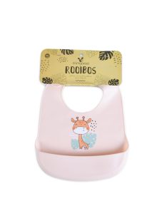 Cangaroo Rooibos szilikon előke pink zsiráf