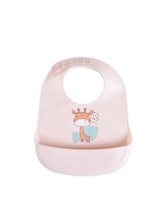 Cangaroo Rooibos szilikon előke pink zsiráf