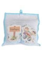 HABTAPI Sunta fürdőjáték puzzle Safari állatokkal