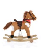 Moni Toys Hintaló kerekekkel 70cm Thunder világosbarna