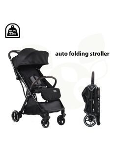 Cangaroo Easy fold babakocsi könnyen csukódó fekete