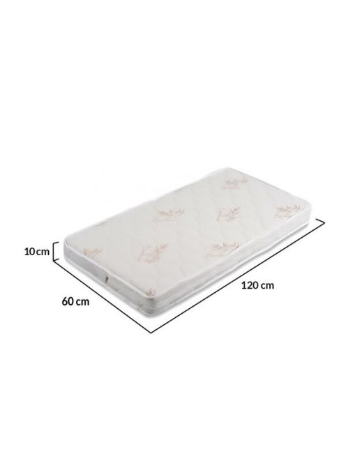 MAJESTY matrac 120x60cm bambusz FEHÉR