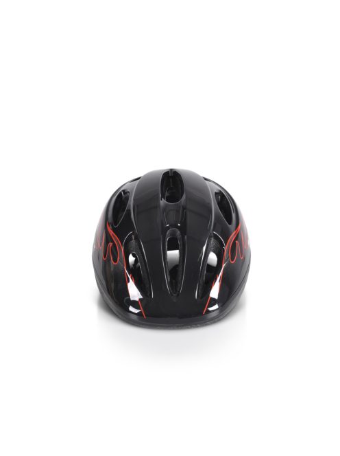 BICIKLIS SISAK lángnyelves FEKETE