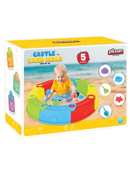 Pilsan 06306 Homok kastély forma SZÍNES