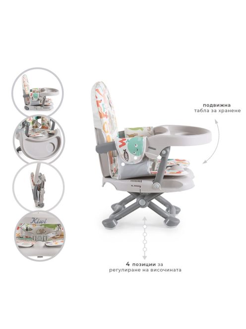 Cangaroo Kiwi etetőszék felnőtt székre abc