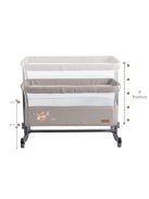 Cangaroo Always together babaöböl -kiságy bézs