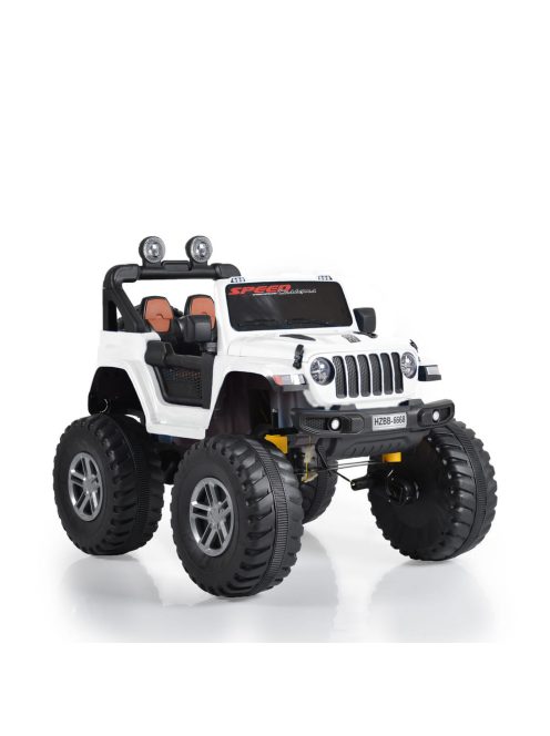 MONI Fuego  elektromos, akkumulátoros jeep 3 seb., 4 motoros fehér