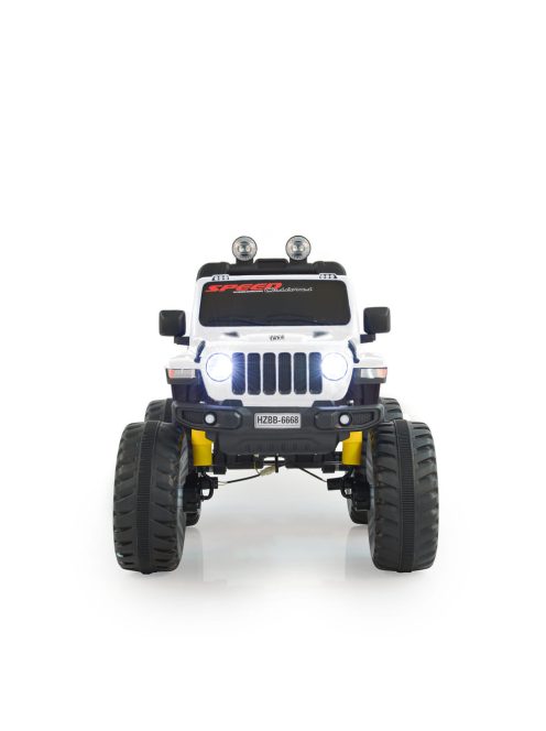 MONI Fuego  elektromos, akkumulátoros jeep 3 seb., 4 motoros fehér