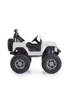 MONI Fuego  elektromos, akkumulátoros jeep 3 seb., 4 motoros fehér