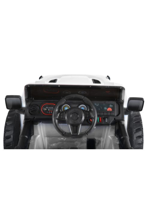 MONI Fuego  elektromos, akkumulátoros jeep 3 seb., 4 motoros fehér