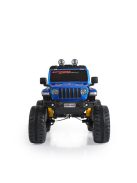 MONI Fuego  elektromos, akkumulátoros jeep 3 seb., 4 motoros kék metál