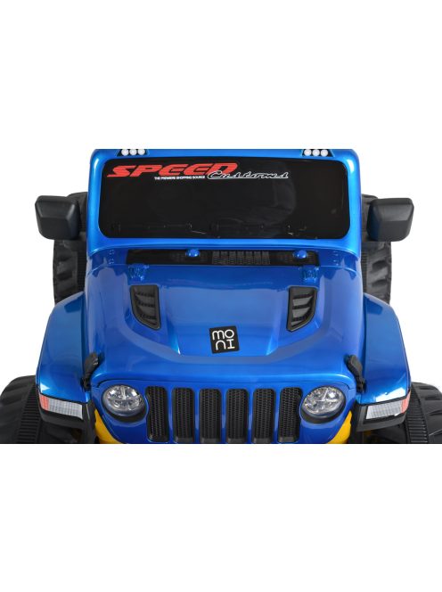 MONI Fuego  elektromos, akkumulátoros jeep 3 seb., 4 motoros kék metál