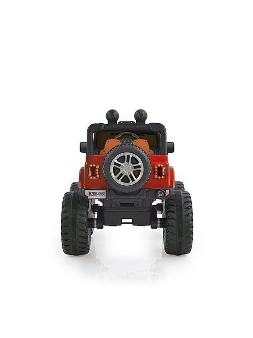 MONI Fuego  elektromos, akkumulátoros jeep 3 seb., 4 motoros piros metál