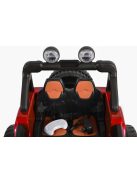 MONI Fuego  elektromos, akkumulátoros jeep 3 seb., 4 motoros piros metál