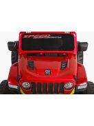 MONI Fuego  elektromos, akkumulátoros jeep 3 seb., 4 motoros piros metál
