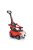 Moni Rider beülős autó tolókarral piros