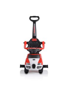 Moni Rider beülős autó tolókarral piros