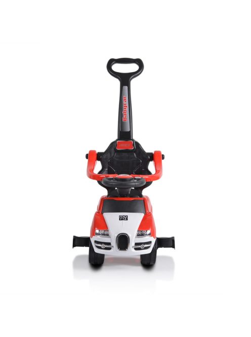 Moni Rider beülős autó tolókarral piros