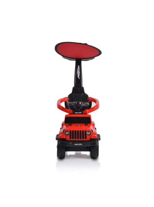 MONI Bébitaxi POLICE napfénytetővel PIROS