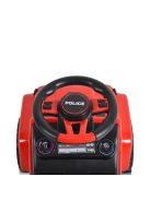 MONI Bébitaxi POLICE napfénytetővel PIROS