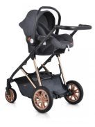  Midas 2in1 hordozó babakocsihoz 0-14kg fekete