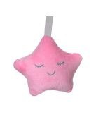 MOONLIGHT zenélő forgó holdacskákkal lányos PINK