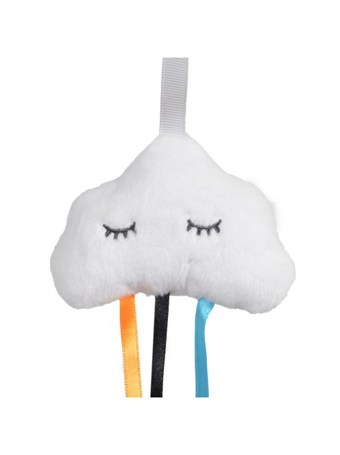 MOONLIGHT zenélő forgó holdacskákkal lányos PINK