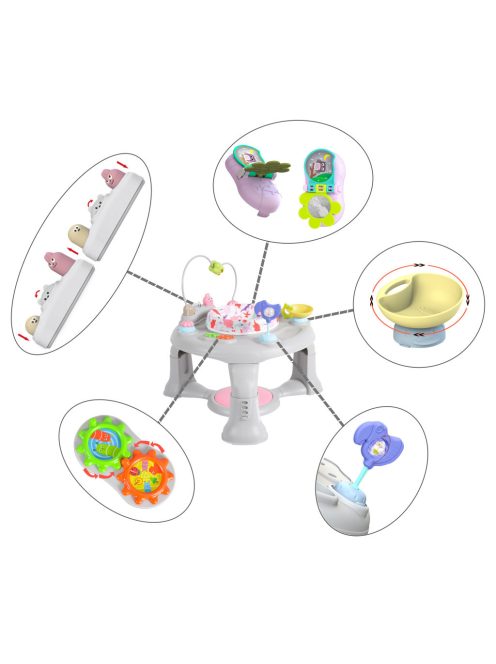 MATE activity center, beülős játék asztal PINK