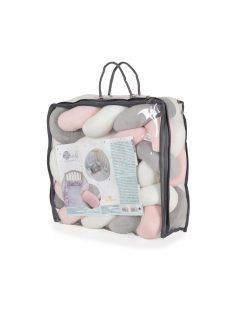 Cangaroo Braidy fonott fejvédő pink/szürke