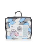 Cangaroo Braidy fonott fejvédő kék/szürke