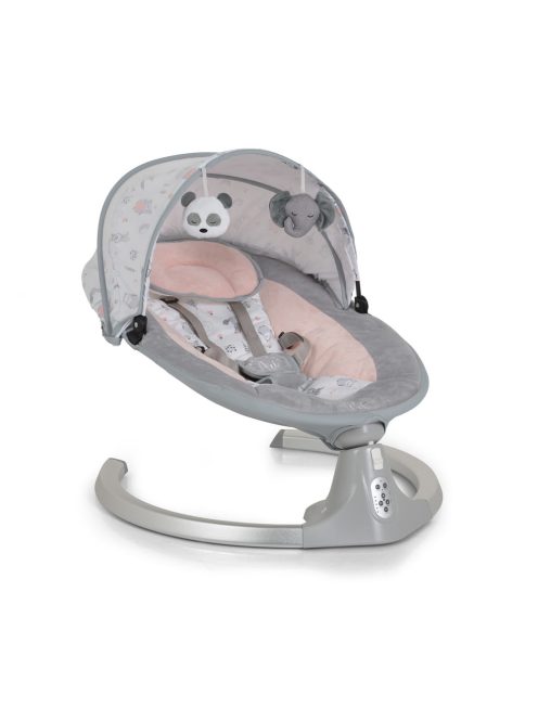 Moni Ari elektromos hinta 360 fok forgatható, 2 játékkal pink