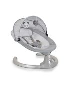 Moni Ari elektromos hinta 360 fok forgatható, 2 játékkal szürke