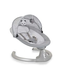   Moni Ari elektromos hinta 360 fok forgatható, 2 játékkal szürke