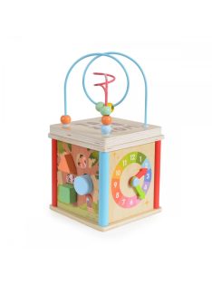  Fajáték fa activity kocka órás