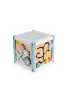 Moni Toys Fajáték fa activity kocka 20x20x20cm