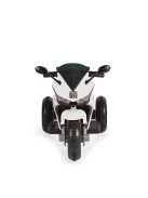 MONI Hurricane elektromos, akkumulátoros kismotor 3 kerekű fehér