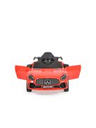 BO Mercedes AMG GTR elektromos autó 2 motorral PIROS