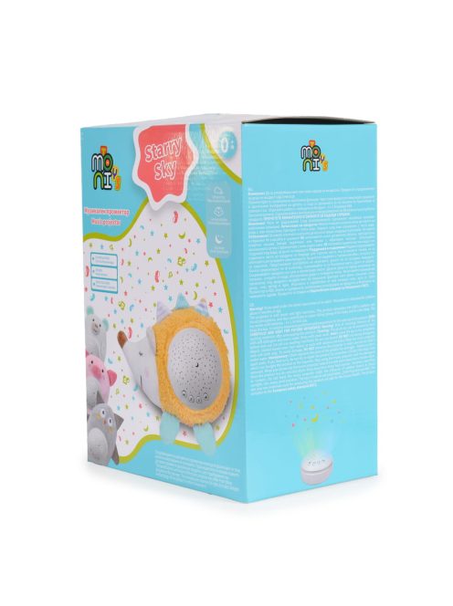 Moni Toys Lamp éjjeli lámpa süni sárga