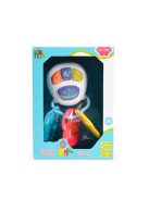 Moni Toys Műanyagjáték zenélő kocsikulcs fehér