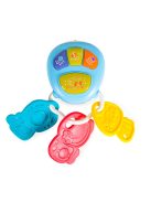 Moni Toys Műanyagjáték zenélő kocsikulcs kék