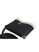 LUXE kézmelegítő babakocsira, muff FEKETE